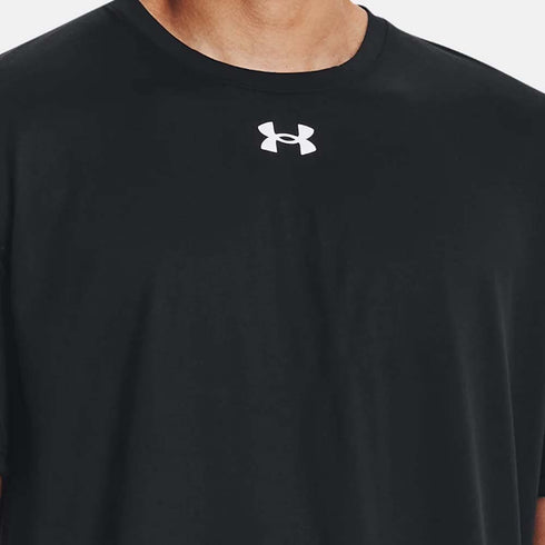 Playera Deportiva Under Armour Team Tech Borregos CM - Negro